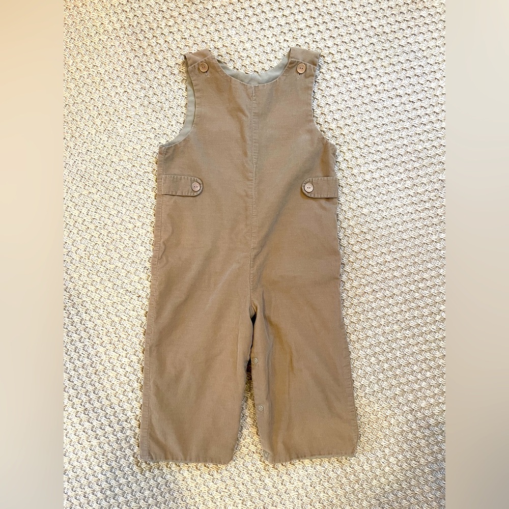 Kids Brown Overalls
